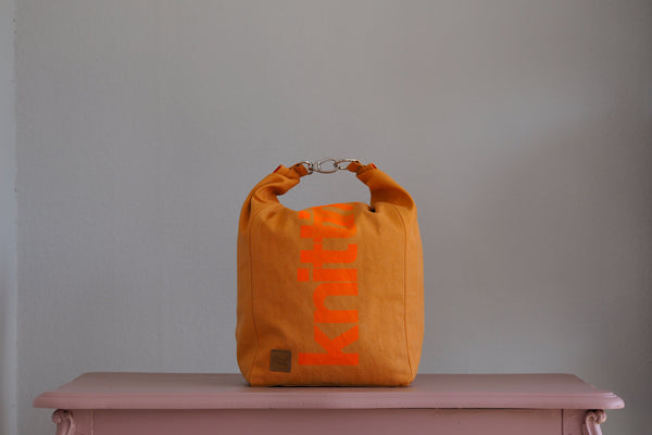 Roll & Stroll Bag - Orange - printed