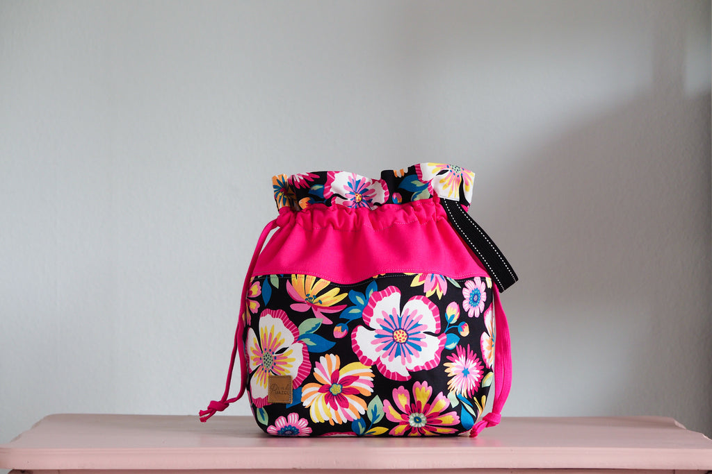 Maxi Project Bag - Flowers