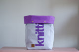 Roll & Stroll Bag - Pale Purple - printed purple