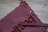 Roll & Stroll Bag - Rosewood - printed red