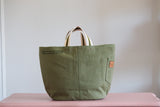Tote Bag - Pine - printed green