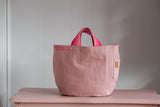 Tote Bag - Blush - printed pink