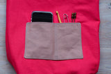 Roll & Stroll Bag - Blush - printed pink