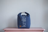 Roll & Stroll Bag - Navy - printed silver