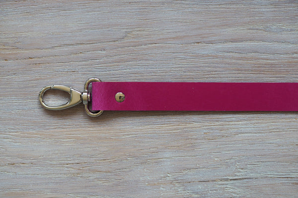 Roll & Stroll Shoulder Strap – Pink Hazel
