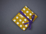 Crazy Trio Organiser - Leopard Tumeric