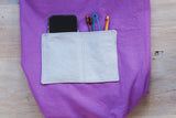 Roll & Stroll Bag - Pale Purple - printed