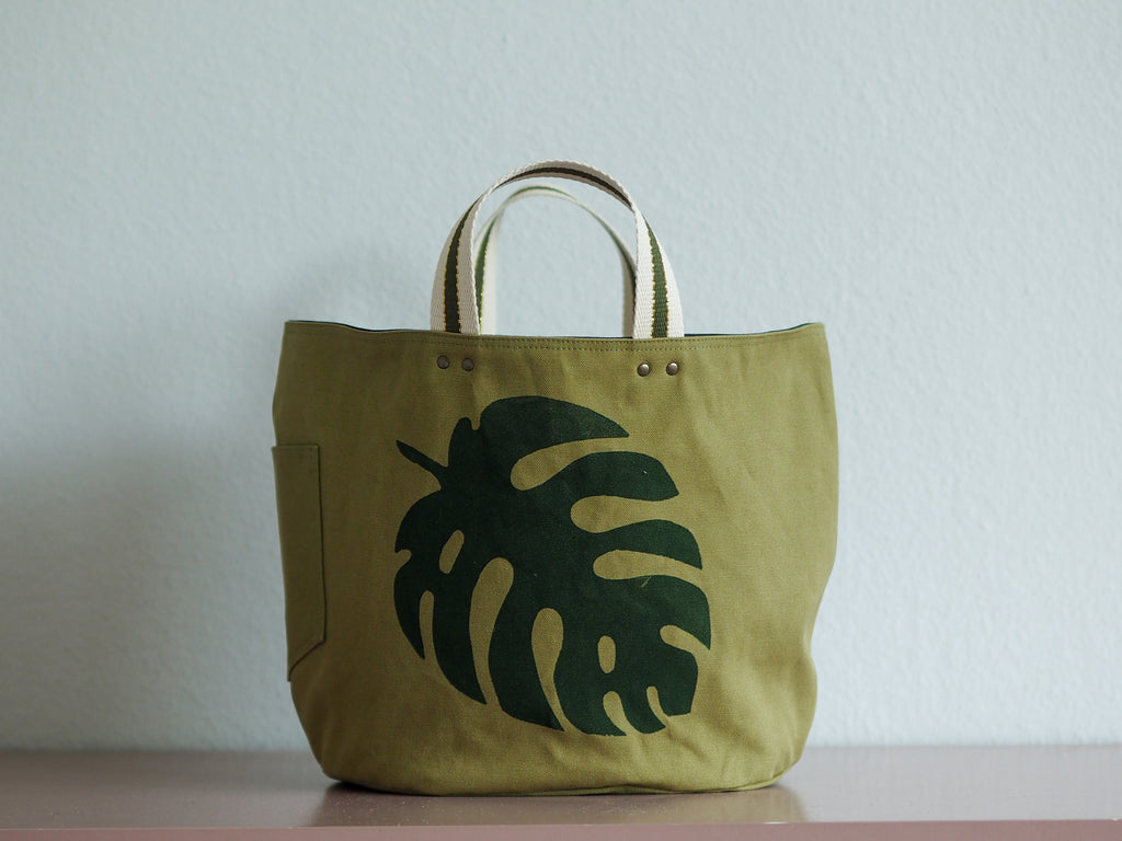 Tote Bag - Monstera - lichen