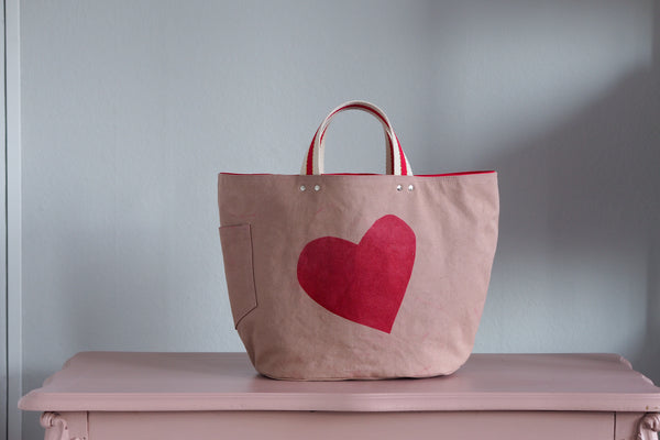 PRE ORDER UPDATE Tote Bag - Valentine Blush