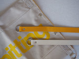 Roll & Stroll Bag - Grey Mist - printed yellow