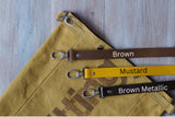 Roll & Stroll Bag - Mustard - printed