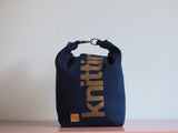 Roll & Stroll Bag - Canmore - blue denim printed gold