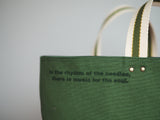 Tote Bag - Monstera - green