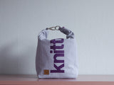 Roll & Stroll Bag - Pale Purple - printed purple