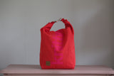 Roll & Stroll Bag - Red - printed pink