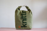 Roll & Stroll Bag - Pine - printed green