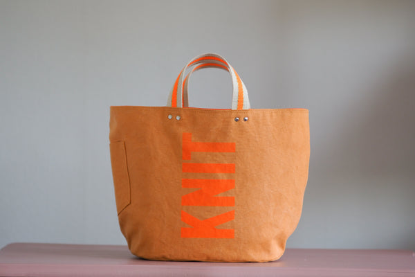 Tote Bag - Orange - printed orange