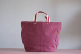 Tote Bag - Rosewood - printed red
