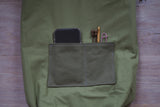 Roll & Stroll Bag - Pine - printed green