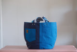 Tote Bag - Navy and Barry Blue