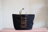 Tote Bag - Black - printed gold