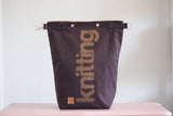 Roll & Stroll Bag - Umber - printed gold