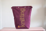 Roll & Stroll Bag - Mulberry - printed gold