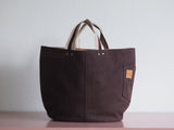 Tote Bag - Umber - printed gold
