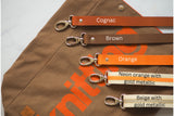 Roll & Stroll Bag - Saddle - printed orange
