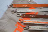 Roll & Stroll Bag - Grey Mist - printed orange