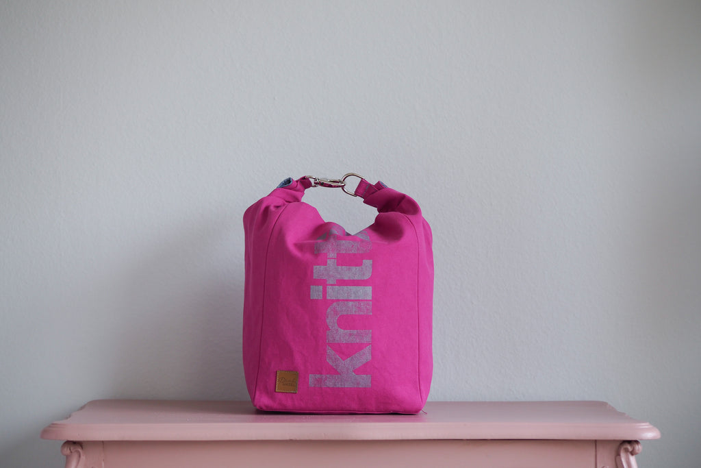 Roll & Stroll Bag - Pink - printed