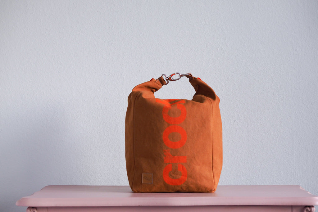 Roll & Stroll Bag - Copper Crochet - printed