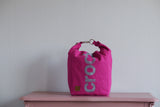 Roll & Stroll Bag - Pink Crochet - printed