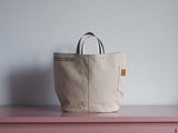 Tote Bag - Grey Mist - printed black