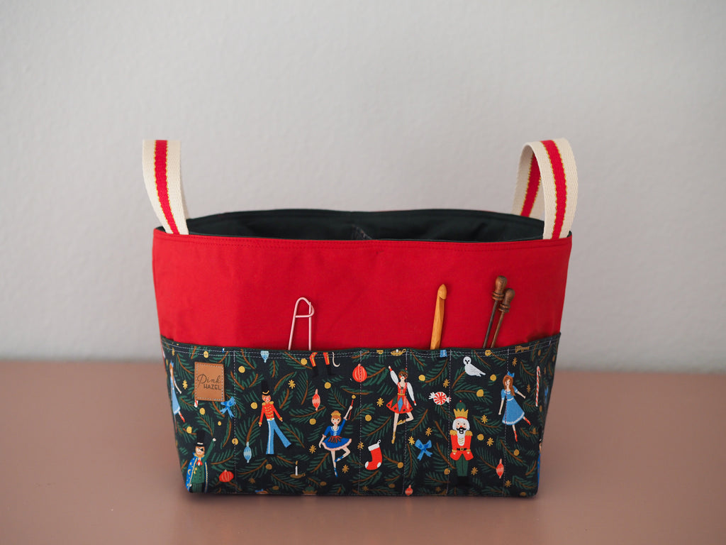 Basket - Nutcracker red