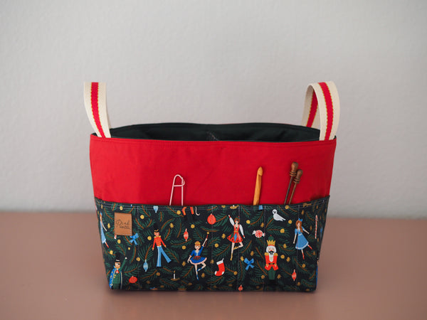 Basket - Nutcracker red