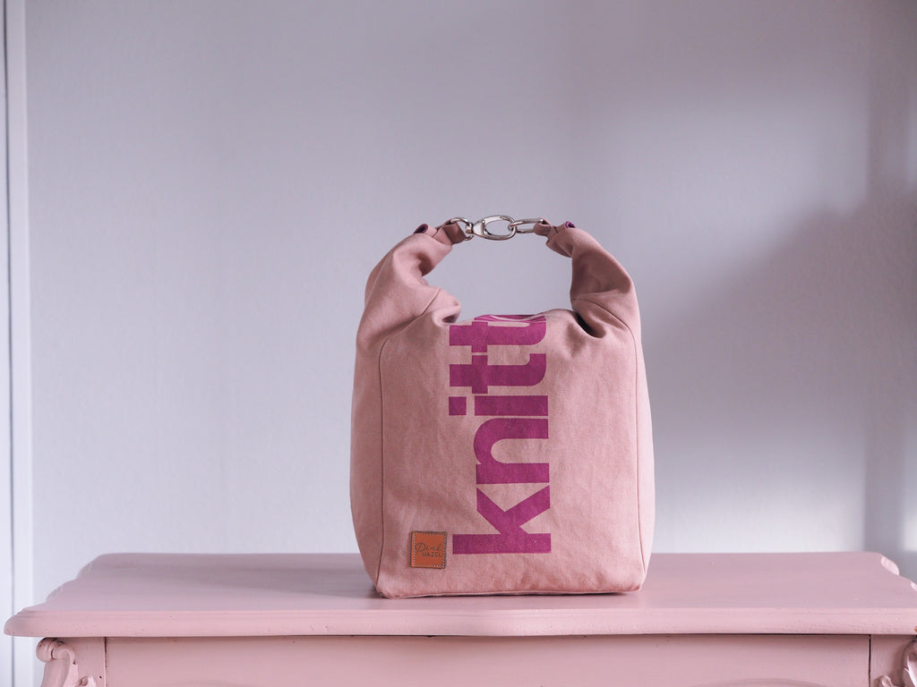 Roll & Stroll Bag - Blush - printed berry