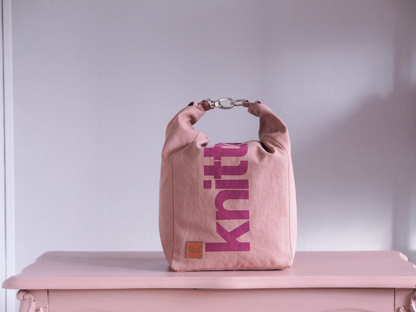 Roll & Stroll Bag - Blush - printed berry