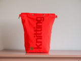 Roll & Stroll Bag - Red - printed red