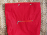 Roll & Stroll Bag - Red - printed red