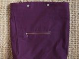 Roll & Stroll Bag - Mulberry - printed raisin