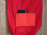Roll & Stroll Bag - Red - printed red
