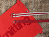Roll & Stroll Bag - Red - printed red